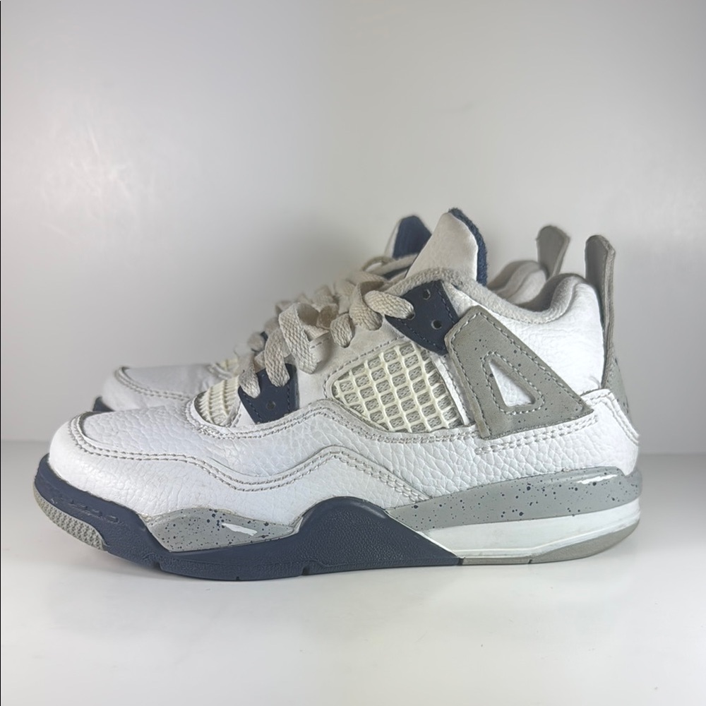 Air Jordan 4 Retro Midnight Navy Size 12.5C Toddler Sneakers
